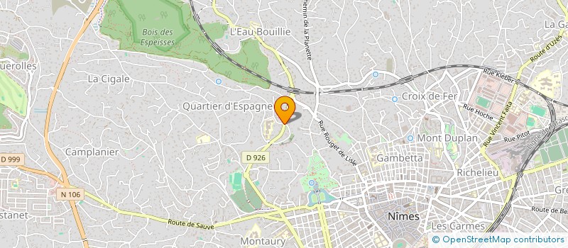 localisation de l'entreprise MONSIEUR MIKHEIL ARAKELOVI  NIMES