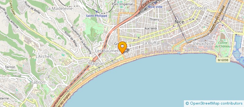 localisation de l'entreprise MONSIEUR MIKHEIL TSULUKIDZE à NICE