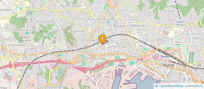 localisation de l'entreprise MONSIEUR MIKIALE WELDEGERIMA GEBRIYESUSE  TOULON