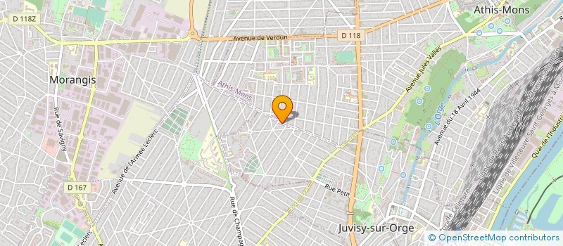localisation de l'entreprise MONSIEUR MIKLOS BALAZS à JUVISY-SUR-ORGE