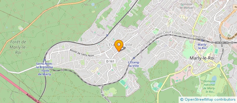 localisation de l'entreprise MONSIEUR MIKLOS DALLOS  L'ETANG-LA-VILLE