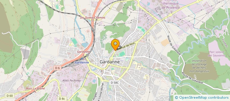 localisation de l'entreprise MONSIEUR MIKLOS SZATMARI à GARDANNE