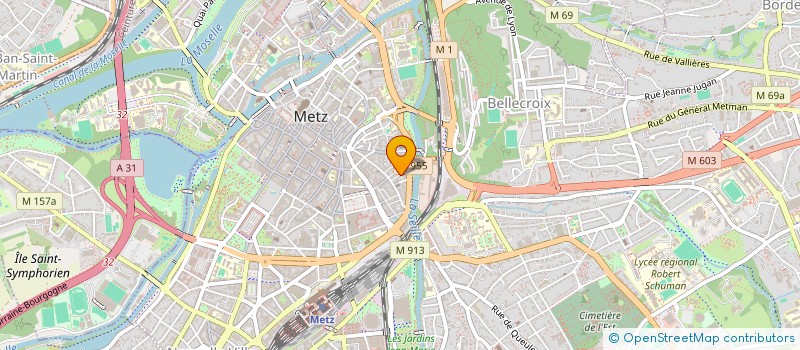 localisation de l'entreprise MONSIEUR MIKOLAJ SWIERCZEK  METZ