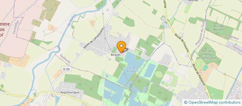 localisation de l'entreprise MONSIEUR MIKY RATHEQUEBER  PLAISANCE-DU-TOUCH