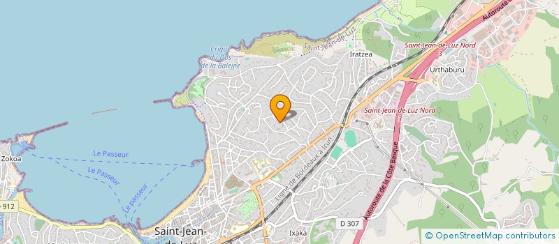 localisation de l'entreprise MONSIEUR MILAD MUHAMMADI  SAINT-JEAN-DE-LUZ