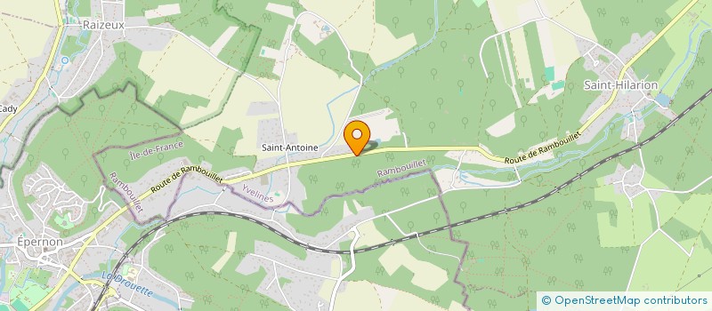 localisation de l'entreprise MONSIEUR MILAD SHAFIEIVAND  SAINT-HILARION