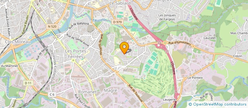 localisation de l'entreprise MONSIEUR MILAD SHAHIDI à LIMOGES