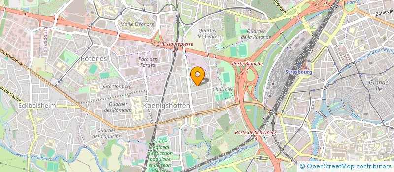 localisation de l'entreprise MONSIEUR MILAIM REDENICA  STRASBOURG