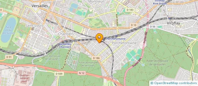 localisation de l'entreprise MONSIEUR MILAM RARNIMOVIR à VERSAILLES