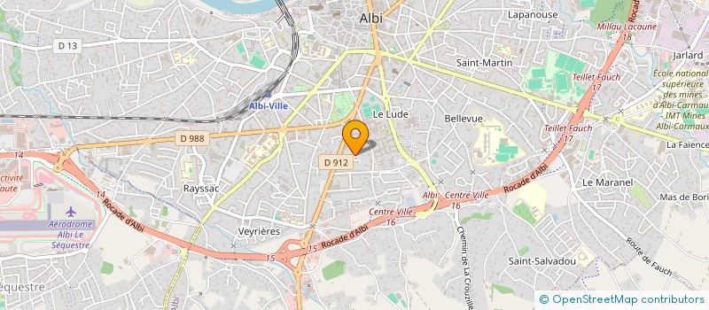 localisation de l'entreprise MONSIEUR MILAN AMARASINGHE à ALBI