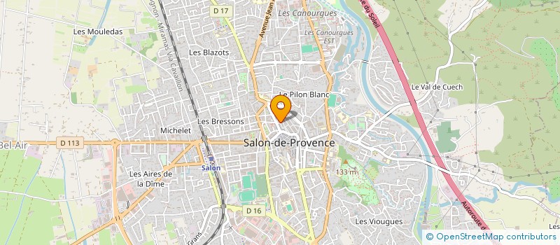 localisation de l'entreprise MONSIEUR MILAN AUDOUIN  SALON-DE-PROVENCE