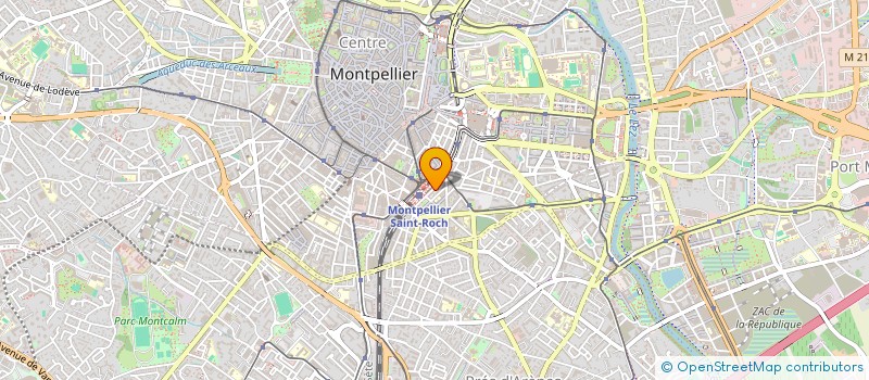 localisation de l'entreprise MONSIEUR MILAN CHABIN à MONTPELLIER