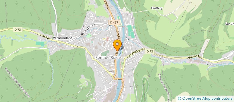 localisation de l'entreprise MONSIEUR MILAN CHETTA  PONT-DE-ROIDE-VERMONDANS