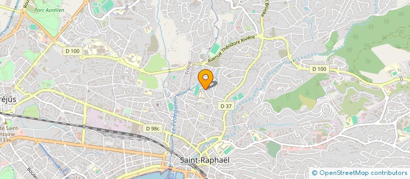 localisation de l'entreprise MONSIEUR MILAN FRAXE  SAINT-RAPHAEL