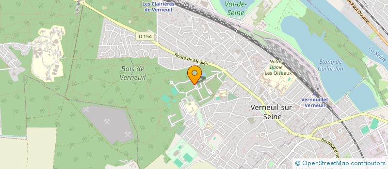 localisation de l'entreprise MONSIEUR MILAN GERBEAUX  VERNEUIL-SUR-SEINE