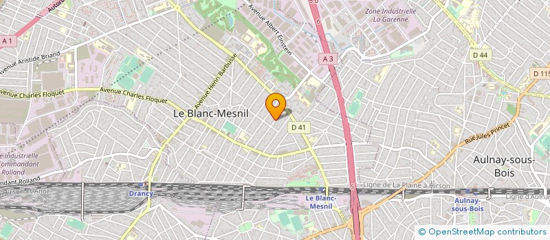 localisation de l'entreprise MONSIEUR MILAN JOVANOVIC à LE BLANC-MESNIL
