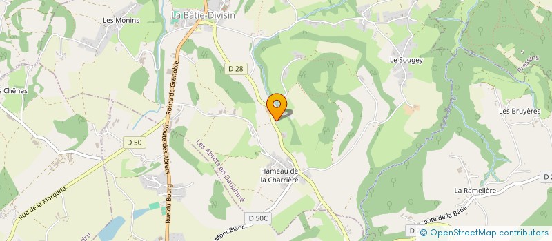 localisation de l'entreprise MONSIEUR MILAN KADLEC  LES ABRETS EN DAUPHINE