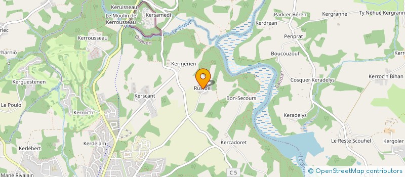 localisation de l'entreprise MONSIEUR MILAN KOLACEK  QUEVEN