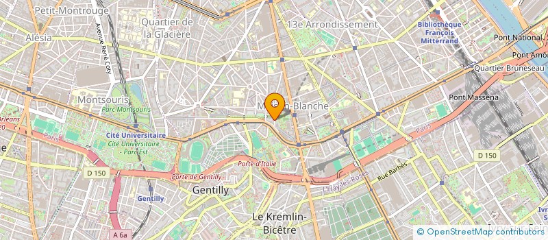 localisation de l'entreprise MONSIEUR MILAN KRIZENECKY  PARIS