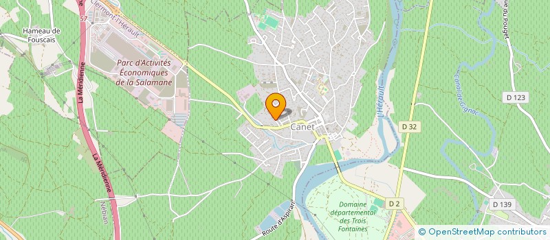 localisation de l'entreprise MONSIEUR MILAN LE COQ  CANET