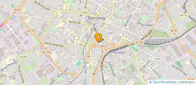 localisation de l'entreprise MONSIEUR MILAN OSTOJIC  TOURCOING