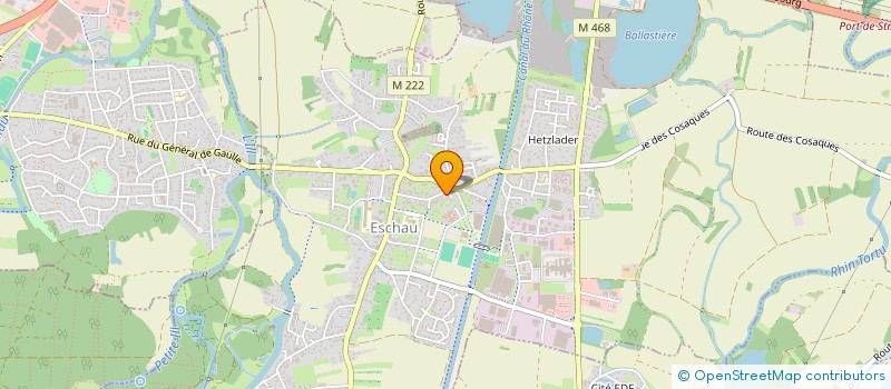 localisation de l'entreprise MONSIEUR MILAN PAVLOVIC  ESCHAU