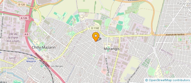 localisation de l'entreprise MONSIEUR MILAN PICOT à MORANGIS
