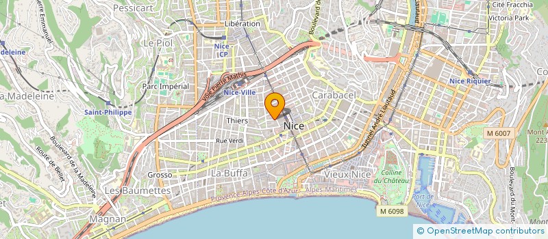 localisation de l'entreprise MONSIEUR MILAN PJEVAC à NICE