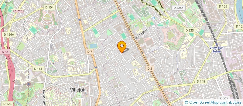 localisation de l'entreprise MONSIEUR MILAN PUSIC à VITRY-SUR-SEINE