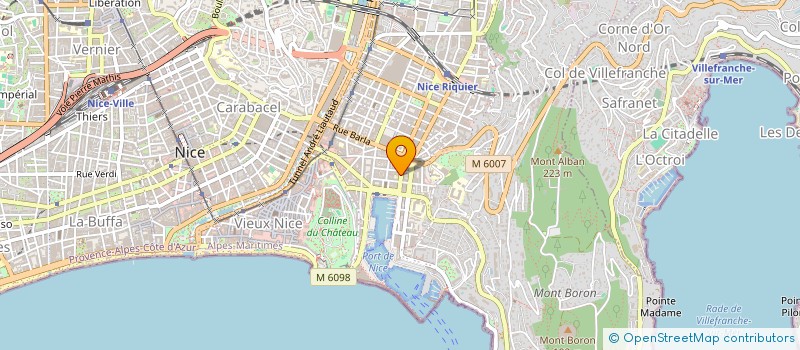 localisation de l'entreprise MONSIEUR MILAN RADIC  NICE