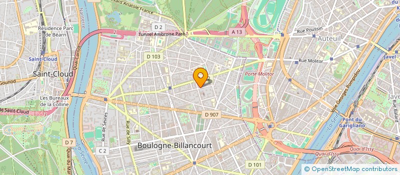 localisation de l'entreprise MONSIEUR MILAN TRIVIC à BOULOGNE-BILLANCOURT