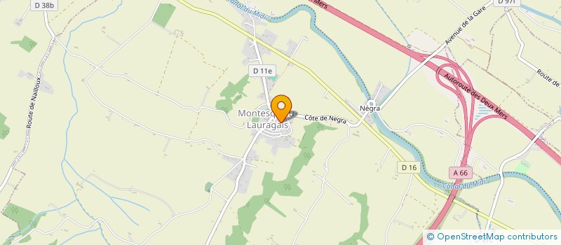 localisation de l'entreprise MONSIEUR MILAN TUCIC  MONTESQUIEU-LAURAGAIS