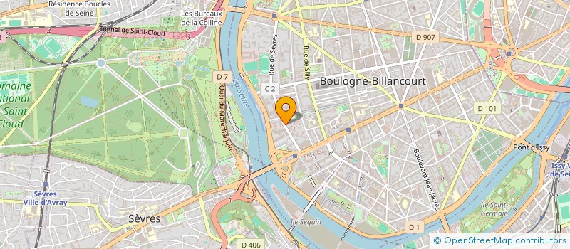 localisation de l'entreprise MONSIEUR MILAN VAGNOUX à BOULOGNE-BILLANCOURT