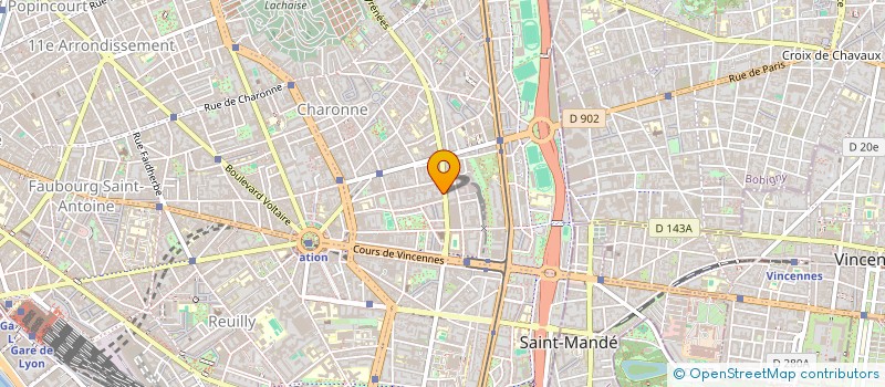 localisation de l'entreprise MONSIEUR MILAN VASIC  PARIS