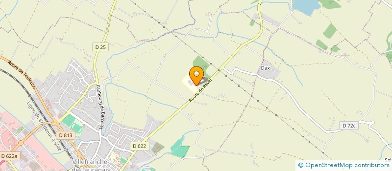 localisation de l'entreprise MONSIEUR MILDRED BOURIGAND  VILLEFRANCHE-DE-LAURAGAIS