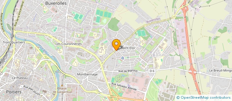 localisation de l'entreprise MONSIEUR MILED AMRI  POITIERS