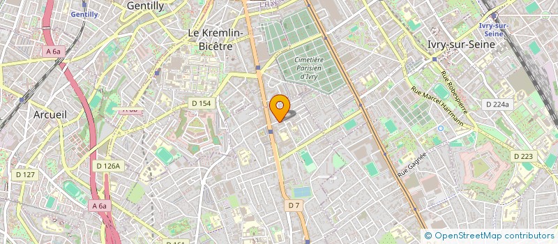 localisation de l'entreprise MONSIEUR MILEN ATANASOV NIKOLOV  VILLEJUIF