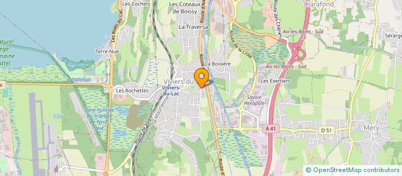 localisation de l'entreprise MONSIEUR MILENK HOVHANNYSIAN  VIVIERS-DU-LAC