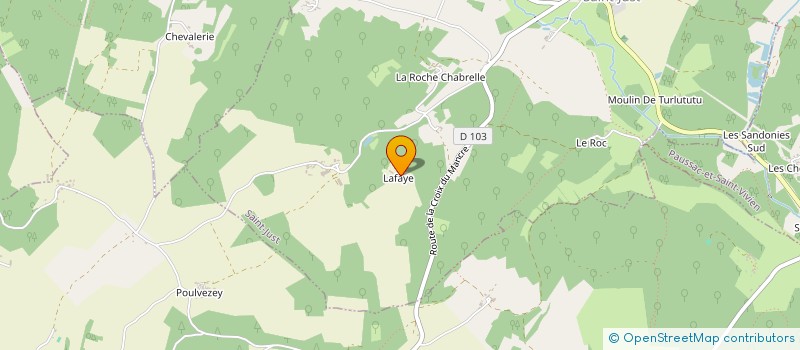 localisation de l'entreprise MONSIEUR MILES GORTON  SAINT-PAUL-LIZONNE