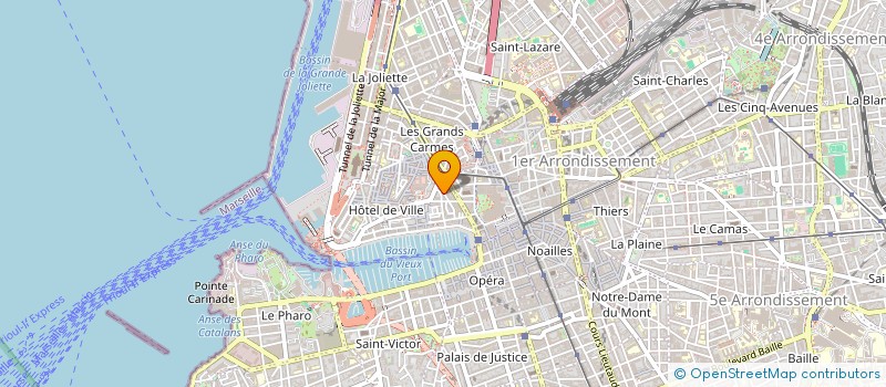 localisation de l'entreprise MONSIEUR MILES GREEN à MARSEILLE