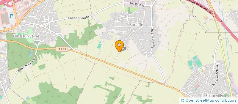 localisation de l'entreprise MONSIEUR MILHAN EL HANNACH  BOUAFLE