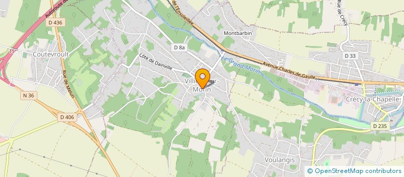 localisation de l'entreprise MONSIEUR MILHANE BENNAMA  VILLIERS-SUR-MORIN