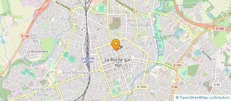 localisation de l'entreprise MONSIEUR MILHANE CHIAKH  LA ROCHE-SUR-YON