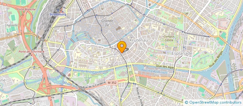 localisation de l'entreprise MONSIEUR MILHAT MUSLIJA à STRASBOURG