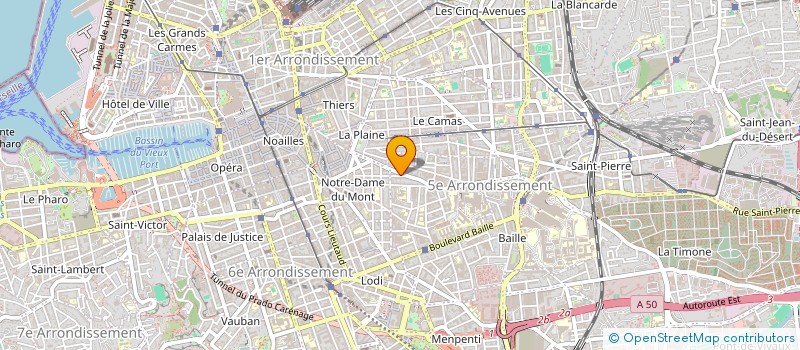 localisation de l'entreprise MONSIEUR MILIG SINOU  MARSEILLE