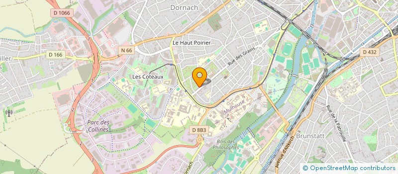 localisation de l'entreprise MONSIEUR MILJAN KOPRIVICA  MULHOUSE