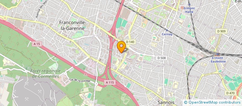 localisation de l'entreprise MONSIEUR MILJAN STANKOVIC à SANNOIS