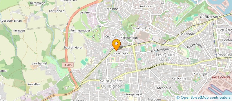 localisation de l'entreprise MONSIEUR MILKEYSA HABIB BARENTU à BREST