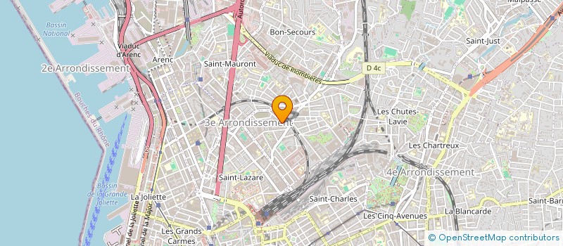 localisation de l'entreprise MONSIEUR MILLAN ZAMPPA  MARSEILLE