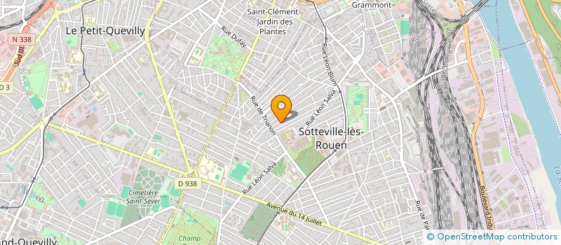 localisation de l'entreprise MONSIEUR MILO BELLET  SOTTEVILLE-LES-ROUEN